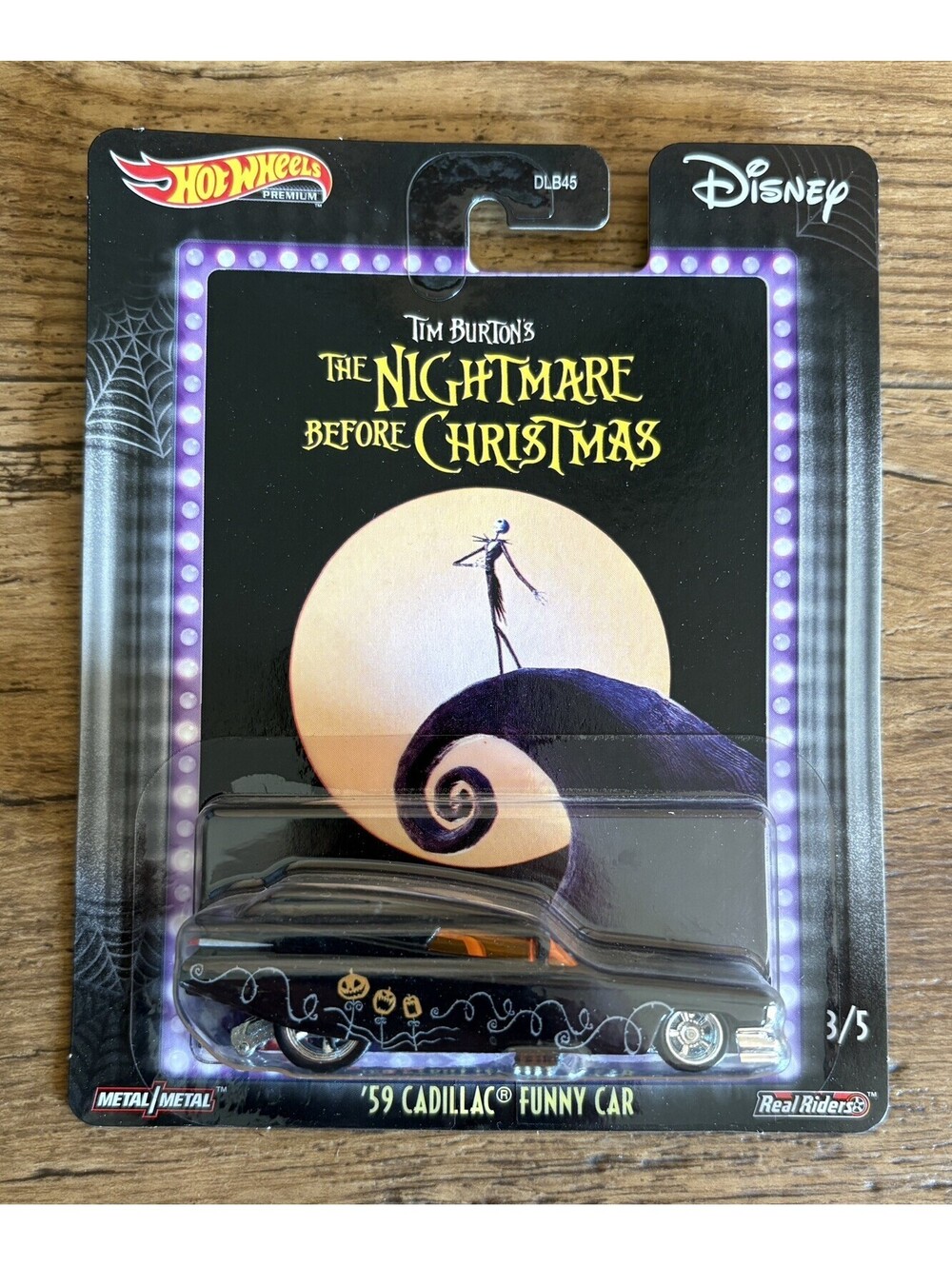 Hot Wheels Premium Disney Nightmare Before Christmas '59 Cadillac Funny Car 1:64